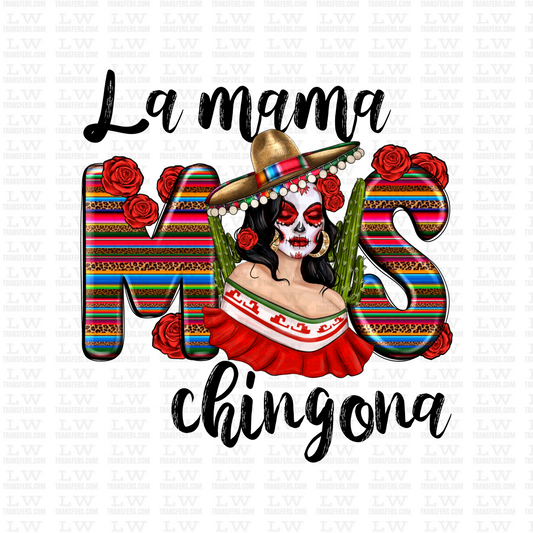 LA MAS CHINGONA - MOTHER'S DAY DTF TRANSFER - MT34