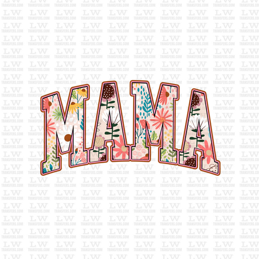 MAMA FLORAL DTF TRANSFER - MT35