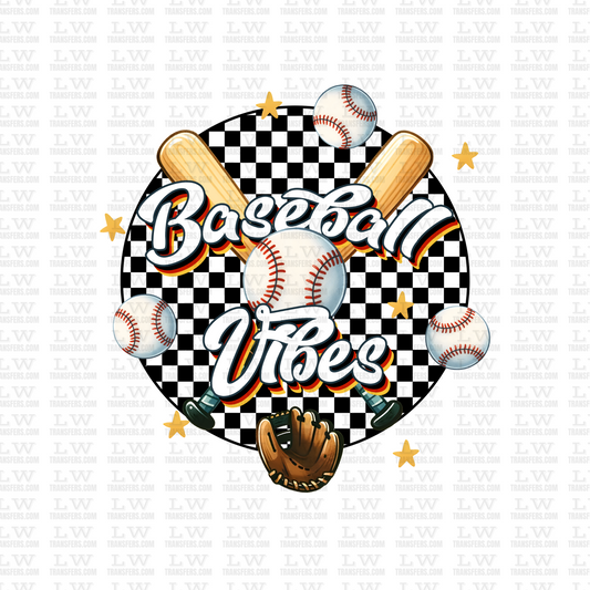 BASEBALL VIBES DTF TRANSFER - S26