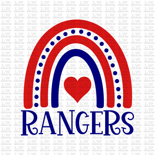 TEXAS RANGERS  DTF TRANSFER #S09