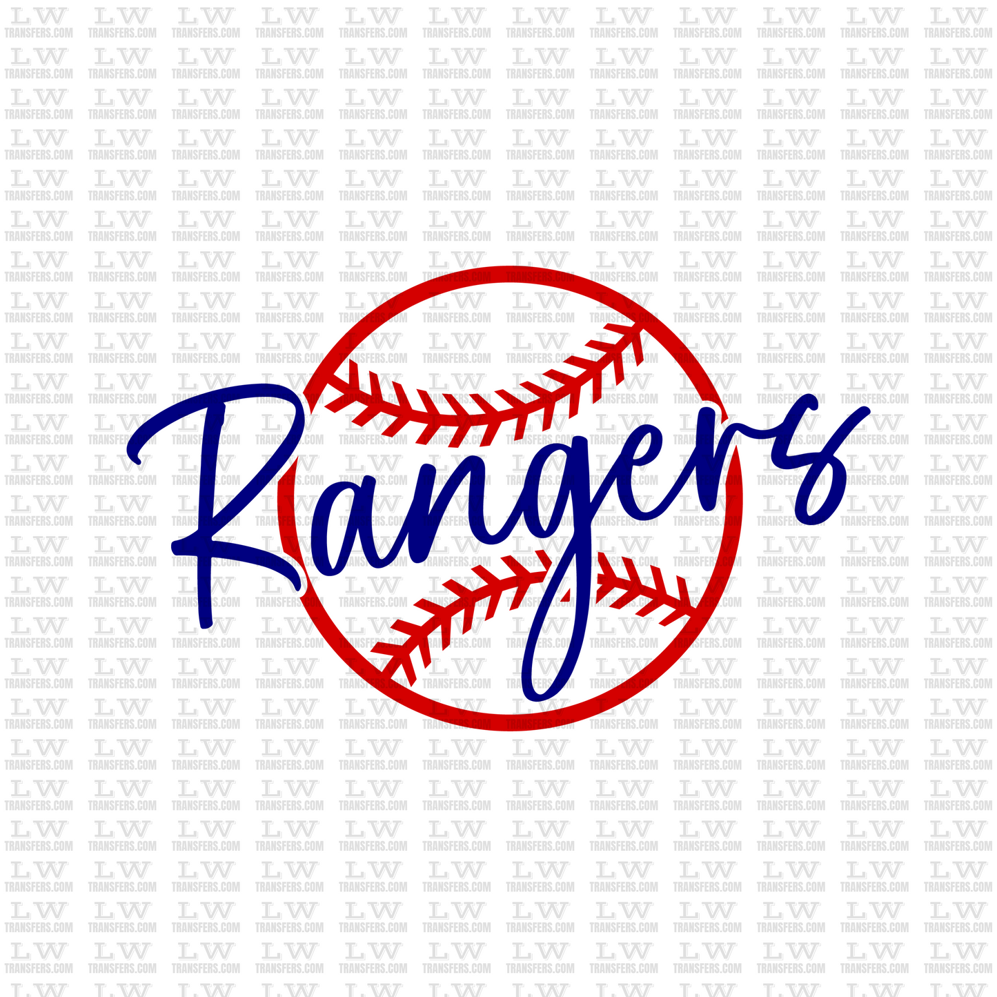 TEXAS RANGERS  DTF TRANSFER #S08