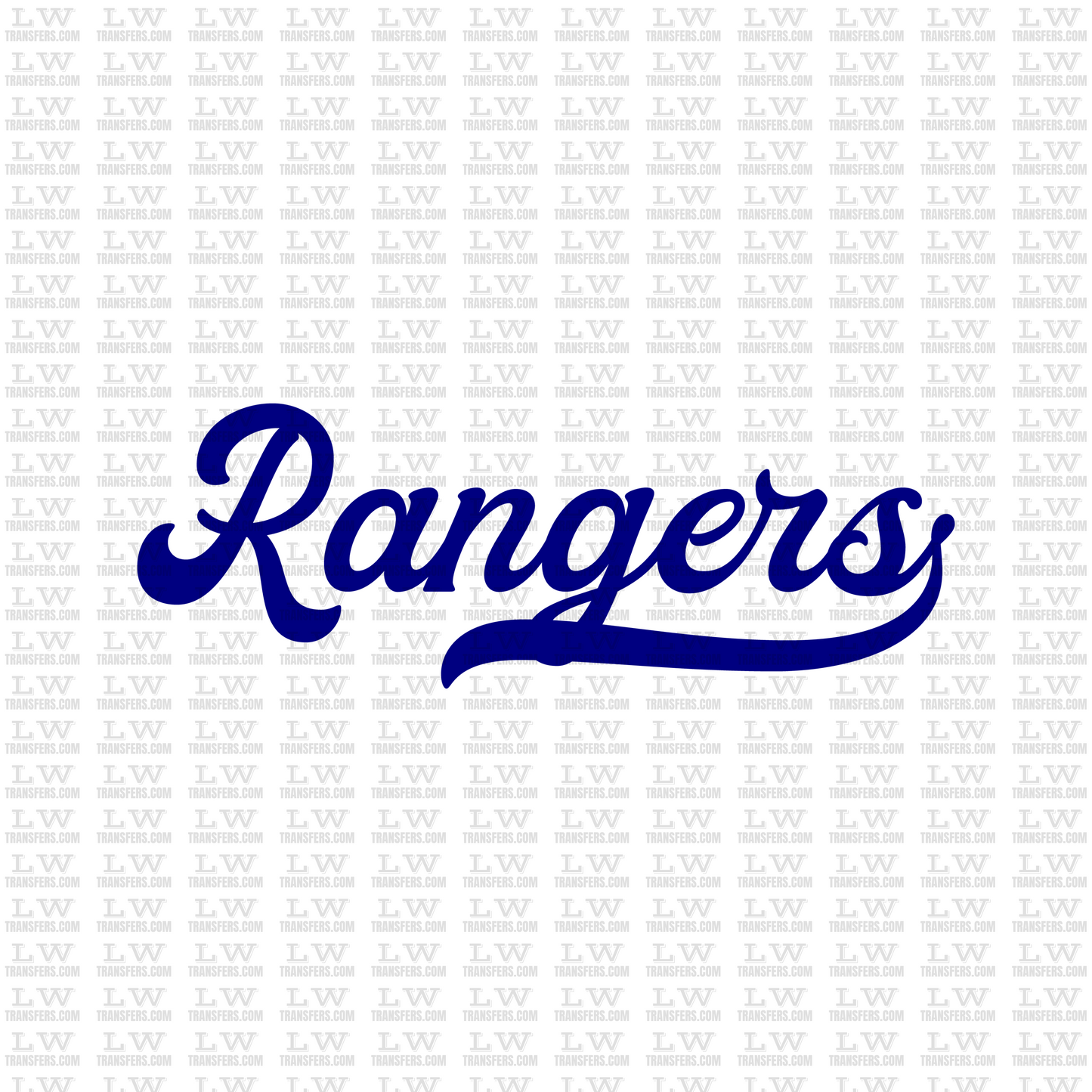 TEXAS RANGERS  DTF TRANSFER #S10