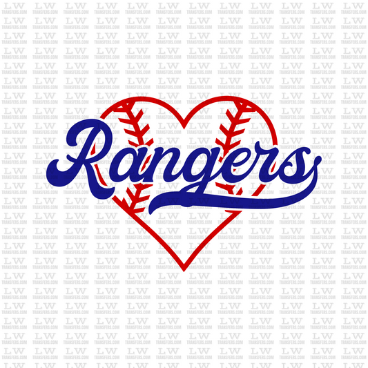 TEXAS RANGERS  DTF TRANSFER #S14