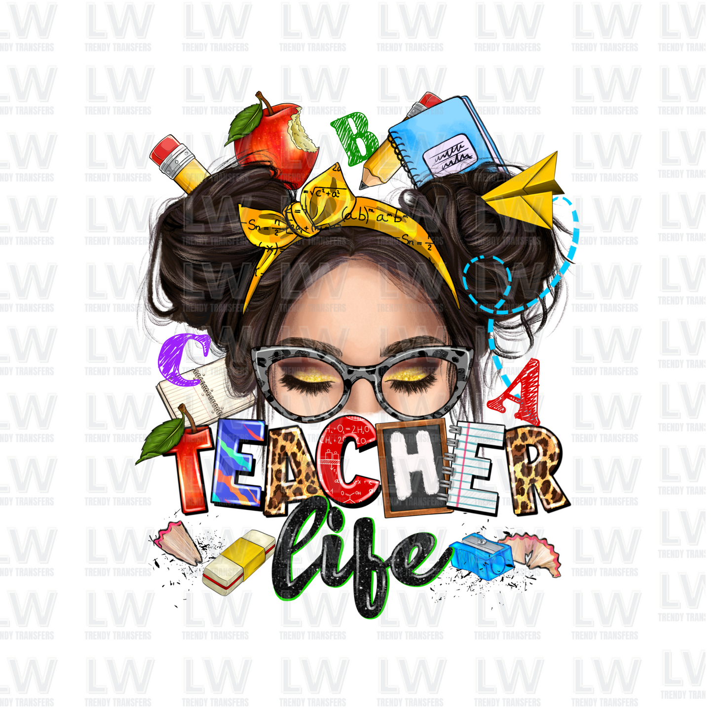 TEACHER LIFE DTF Transfer - T&N04