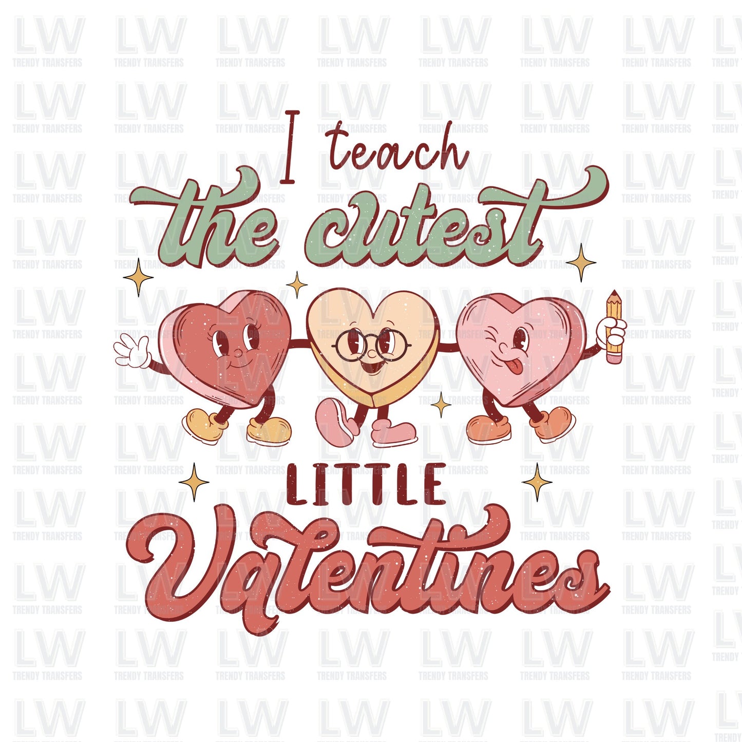 I Teach The Cutest DTF TRANSFER