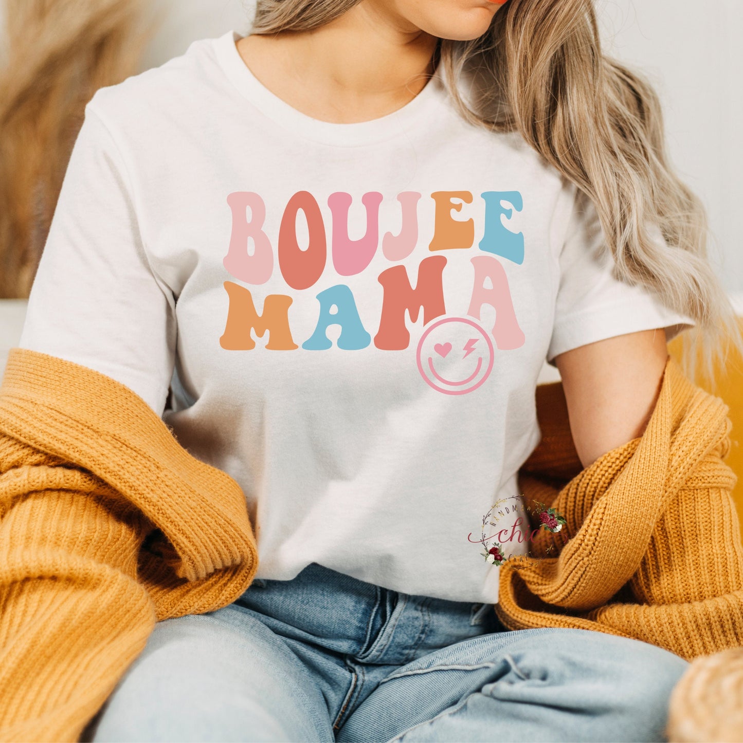 Boujee Mama Retro DTF Transfer #2412