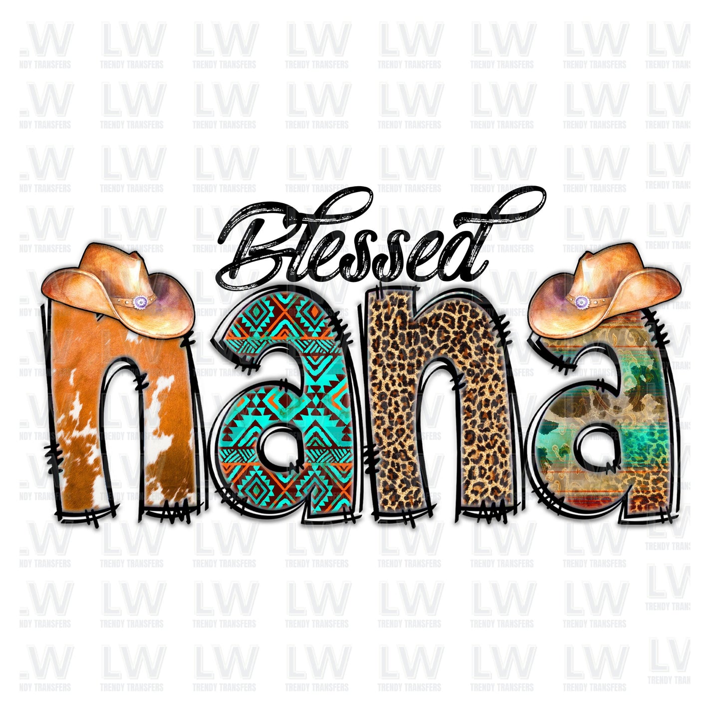 Blessed NaNa DTF TRANSFER