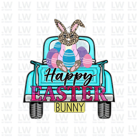 Happy Easter Bunny DTF TRANSFER 2363