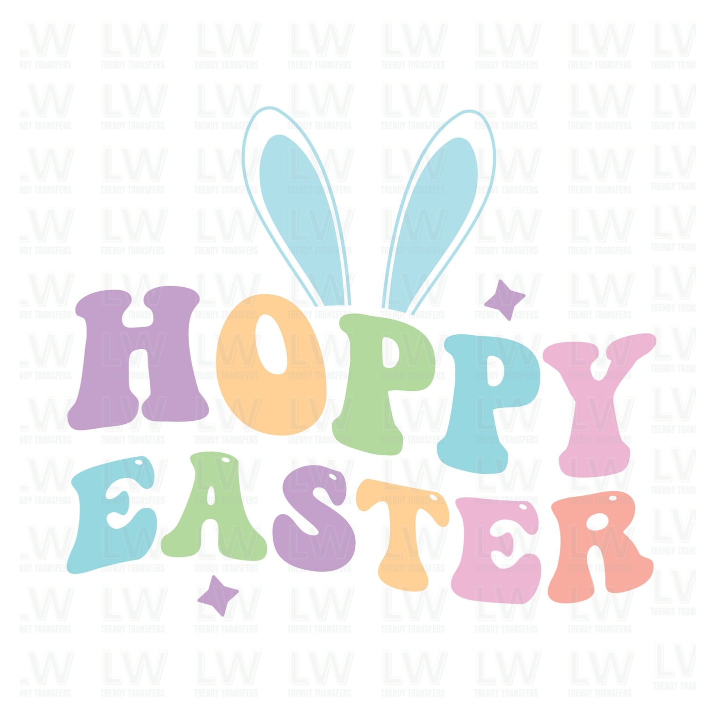 Hoppy Easter DTF Transfer