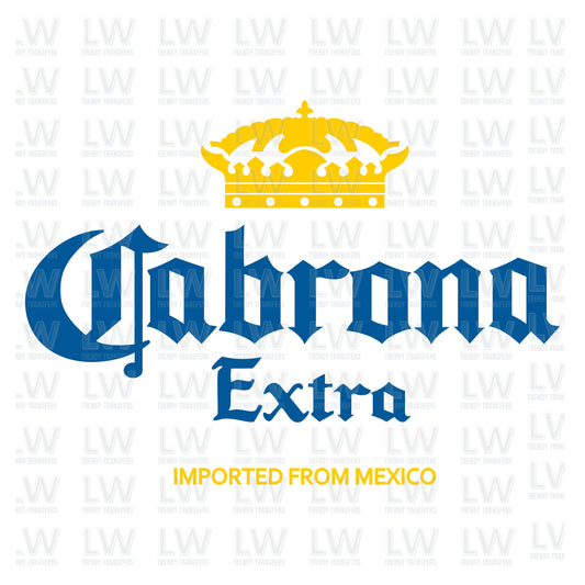 Cabrona Extra DTF Transfer
