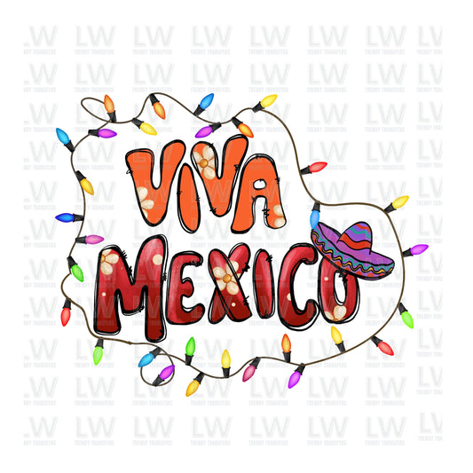 Viva Mexico DTF TRANSFER