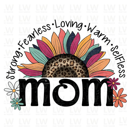 Strong Mom Mother's Day DTF TRANSFER